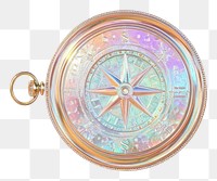 PNG Compass holography jewelry locket backgrounds
