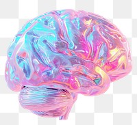 PNG Brain anatomy holography purple art confectionery.