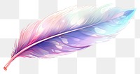 PNG Feather holography pattern art lightweight.