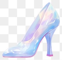PNG  Glass high heels footwear shoe elegance.