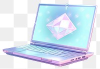 PNG Laptop holography computer electronics technology.