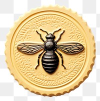 PNG Seal Wax Stamp Bee bee animal insect.