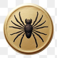 PNG Seal Wax Stamp spider arachnid animal locket.