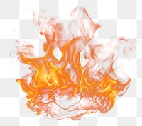 PNG  Fire flame fire bonfire black background