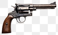 PNG  Gun handgun weapon white background.