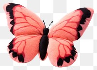 PNG Stuffed doll butterfly animal insect plush.