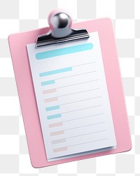 PNG Document paper diary pink.