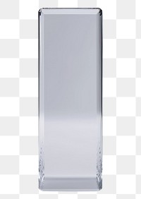 PNG Glass vase simplicity rectangle.