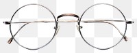 PNG Round glasses white background accessories accessory. AI generated Image by rawpixel.