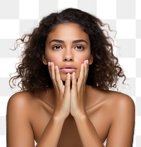 PNG Young latin woman portrait skin adult.