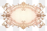 PNG  Ornament backgrounds pattern frame. AI generated Image by rawpixel.