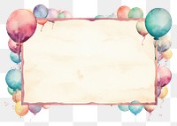 PNG  Birthday paper backgrounds balloon. AI generated Image by rawpixel.