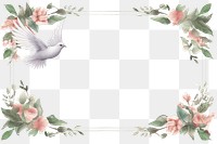 PNG  Dove pattern paper bird. AI generated Image by rawpixel.