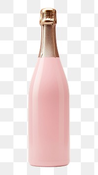 PNG  Champagne bottle glass drink wine.