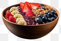 PNG Bowl blueberry fruit food. AI generated Image by rawpixel.