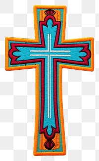 PNG Cross crucifix symbol craft. AI generated Image by rawpixel.