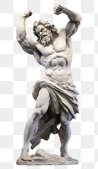 PNG  Greek sculpture painting statue art white background.