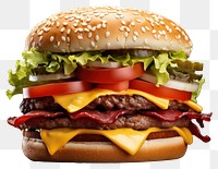 PNG  Burger restaurant food hamburger fast food. AI generated Image by rawpixel.