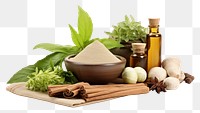 PNG Spa massage herbs plant food.
