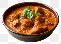 PNG Photo of chicken tikka masala curry meat food.