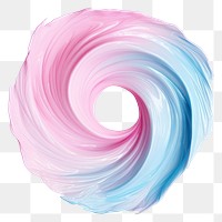 PNG Swirl brush stroke pink white background confectionery.