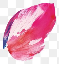 PNG A petal in the style of minimalist illustrator white background splattered creativity.