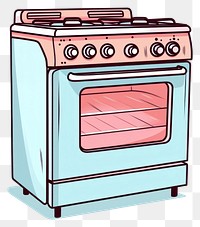 PNG Color cooker appliance stove oven.