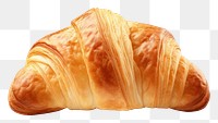 PNG Croissant bread food white background.