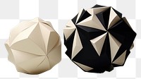 PNG Origami simple balls paper.