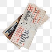 PNG Photo of music festival ticket paper text currency.