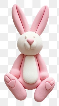 PNG Bunny plush toy representation.