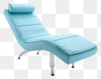 PNG Resting Bench furniture chair blue.