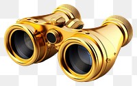 PNG Binoculars gold white background technology.