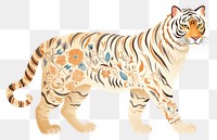 PNG Bengal tiger leopard animal mammal.