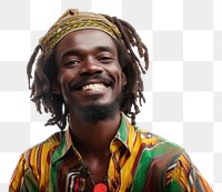 PNG Jamaica reggae man smiling portrait adult smile.