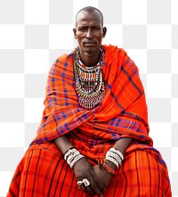 PNG Maasai Man kenya jewelry white background accessories.