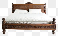 PNG Bed furniture bedroom pillow.