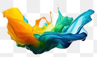 PNG Painting backgrounds creativity splattered.
