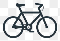 PNG Vehicle bicycle symbol transportation.