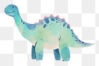 PNG Cute dinosuar illustration dinosaur reptile animal.