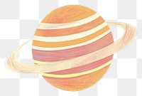 PNG Cute saturn illustration astronomy universe planet.