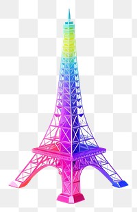 PNG Tower architecture purple white background. AI generated Image by rawpixel.