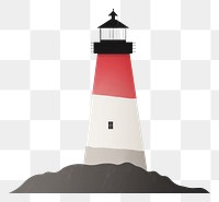 PNG Light house minimalist form architecture lighthouse building.