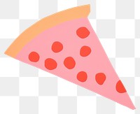 PNG Pizza shape food clothing.