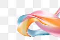 PNG  Silk ribbon creativity abstract graphics.