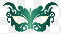 PNG Mardi gras mask logo celebration creativity.