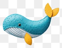 PNG Wallpaper of felt whale outdoors nature ocean.