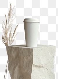 PNG  Coffee paper cup mockup mug refreshment disposable.