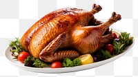 PNG Roasted turkey dinner meat food.