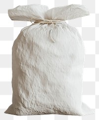 PNG  Flour bag mockup white white background simplicity.